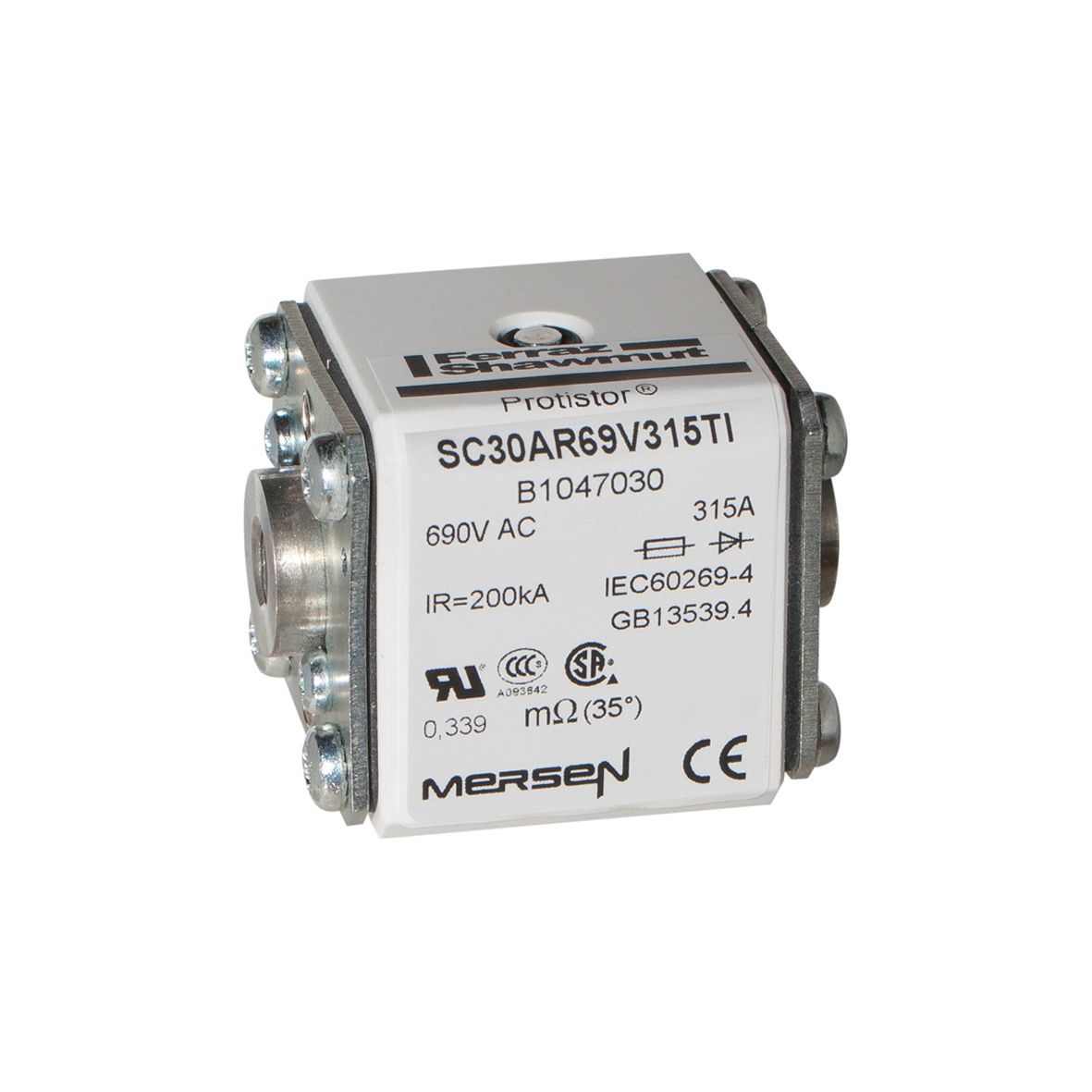 B1047030 - Size 30 type TTI with indicator aR 315 A 690VAC